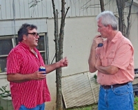 Hank Harrison and Charlie Dothard