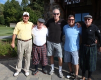 Frank Black, Shorty Bryson, Brad Dougherty, Hank Harrison and Gerry Camp
