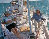 Gene and Cathy Klein in the Fiji Islands