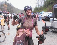 After the race....
